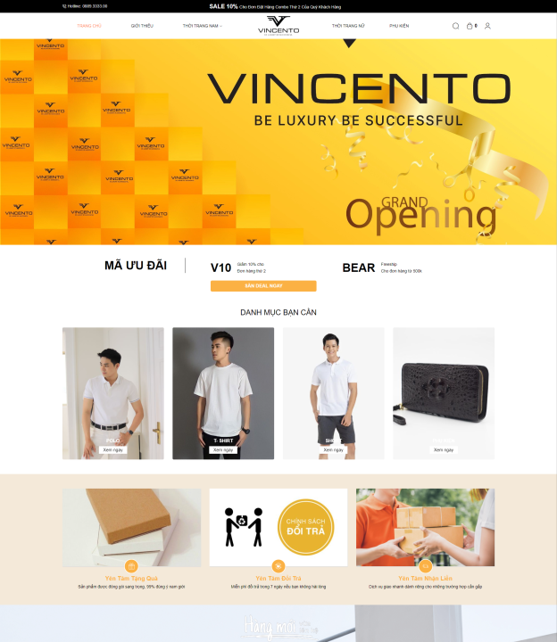 Thời trang Vincento